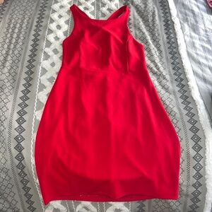 Red Express dress! Cute back detailing!